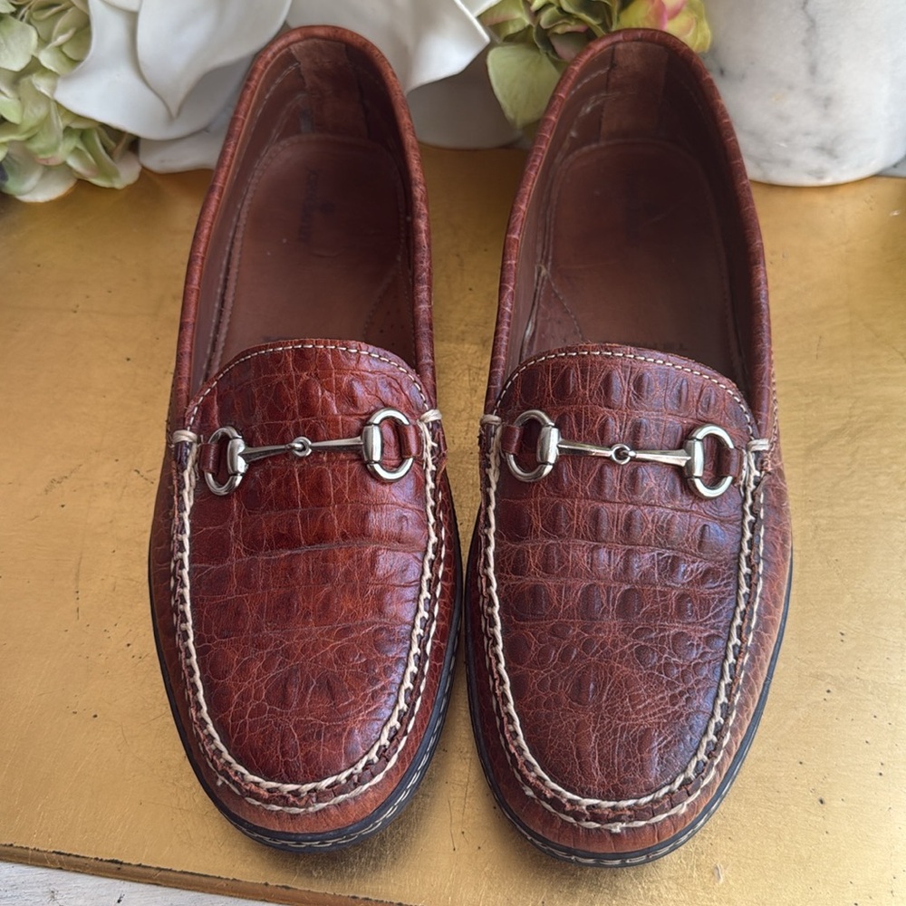 T.B. Phelps Traditions Hornback Croco Embossed Leather Bit Driver